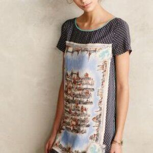 100% Silk Maeve Anthropologie Dress & Lining SMALL